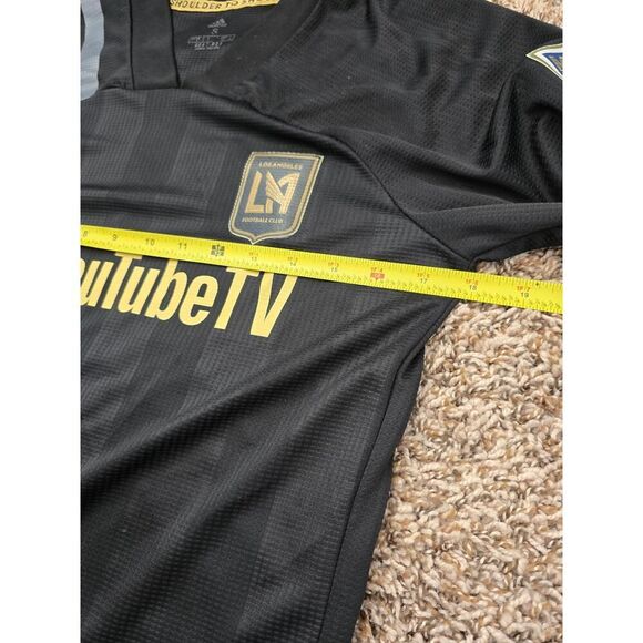 LAFC 2020 Adidas Player Issue Rossi #9 MLS 25th Anniversary Long Sleeve Jersey S - Picture 11 of 11
